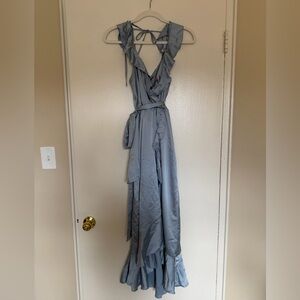 Show Me Your MuMu Light Blue Maxi Dress